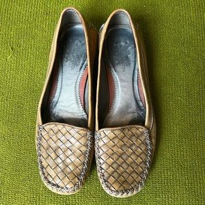Vintage BOTTEGA VENETA intrecciato loafers